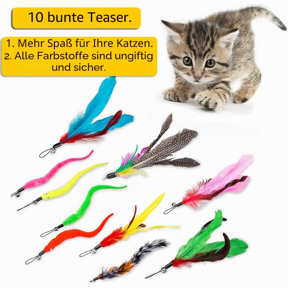 Katzenangel mit Wechsel-Anhängern