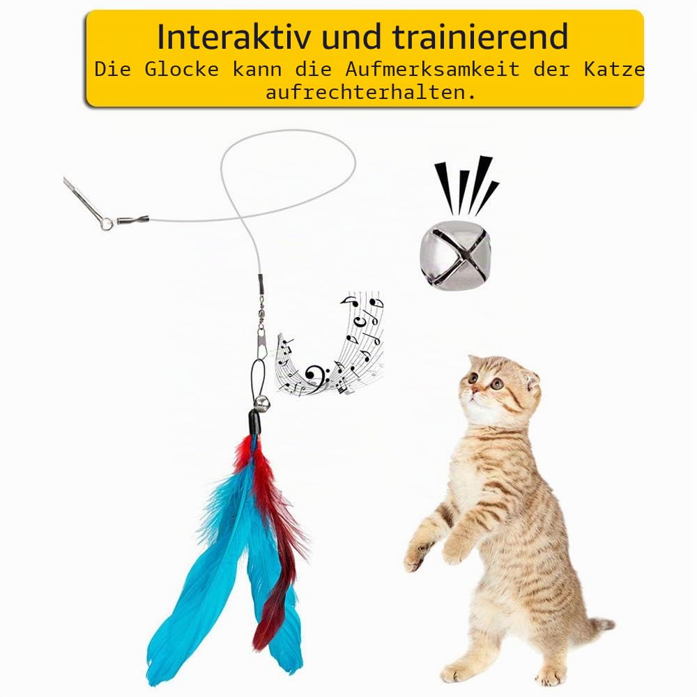 Katzenangel mit Wechsel-Anhängern