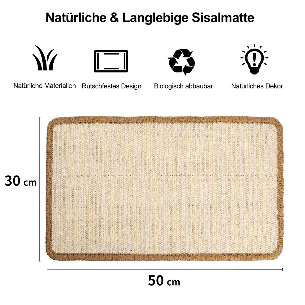 Sisal-Kratzmatte für Katzen